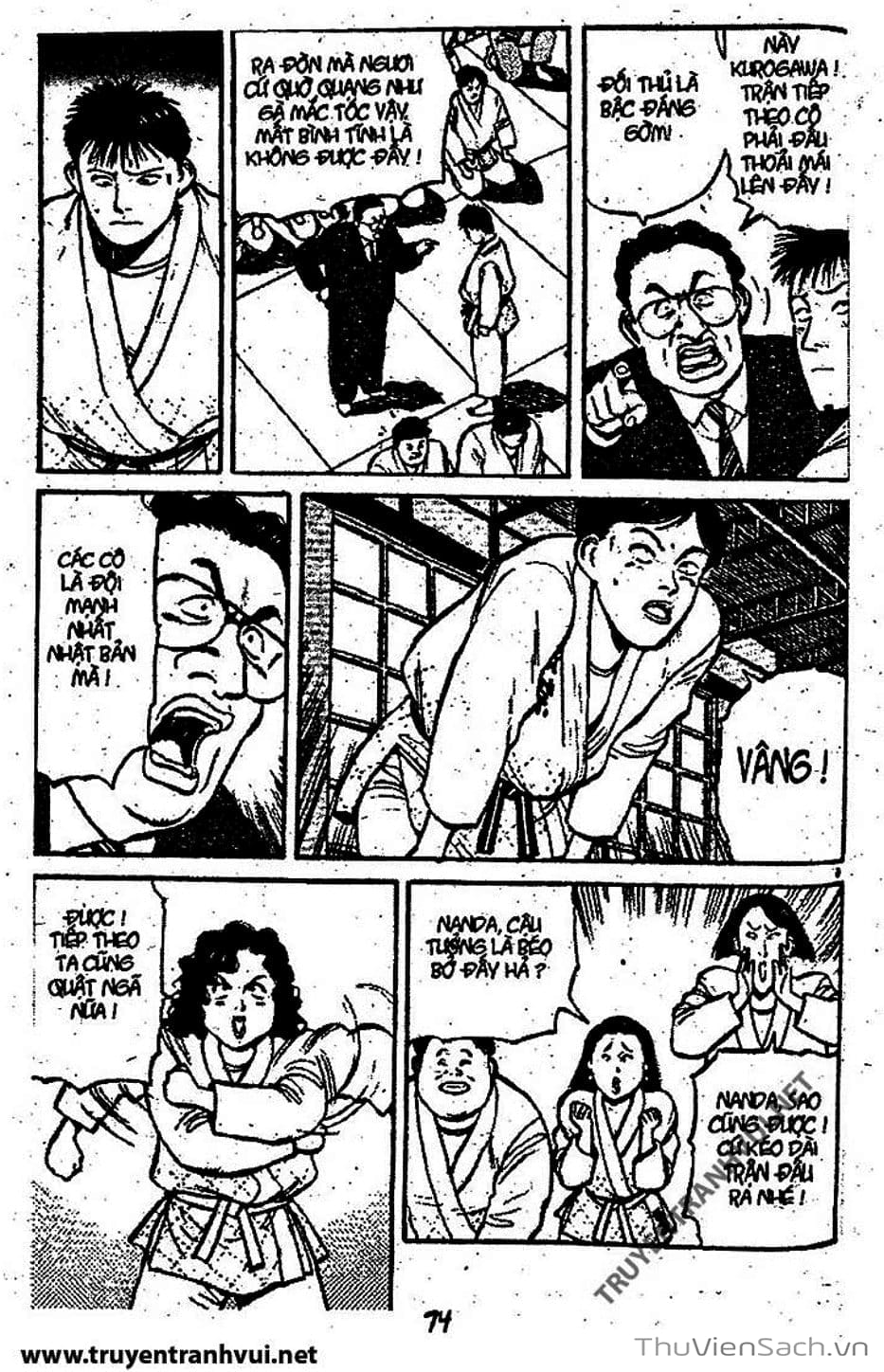 Truyện Tranh Tiểu Thư Nhu Đạo - Yawara! trang 6