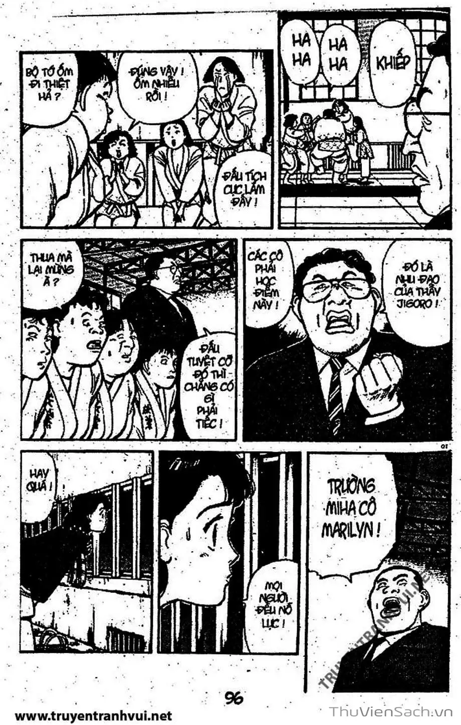 Truyện Tranh Tiểu Thư Nhu Đạo - Yawara! trang 6