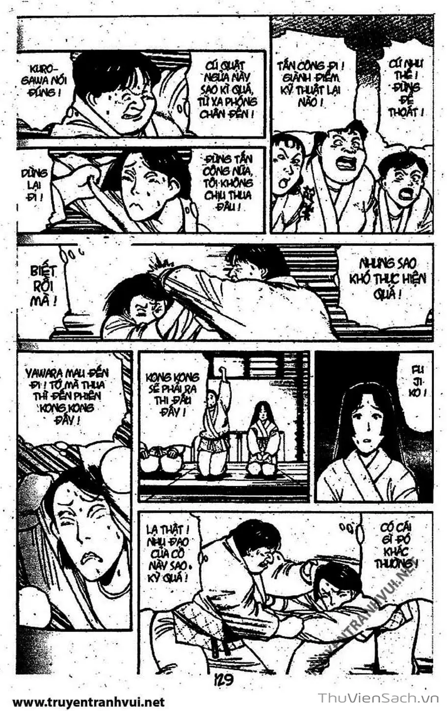 Truyện Tranh Tiểu Thư Nhu Đạo - Yawara! trang 6