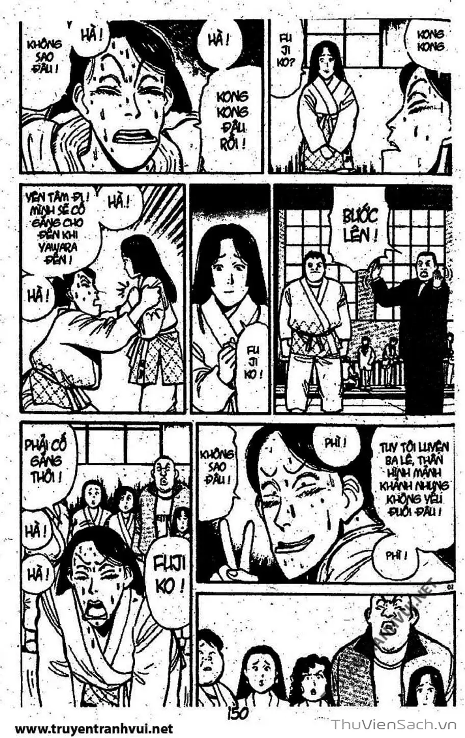 Truyện Tranh Tiểu Thư Nhu Đạo - Yawara! trang 6