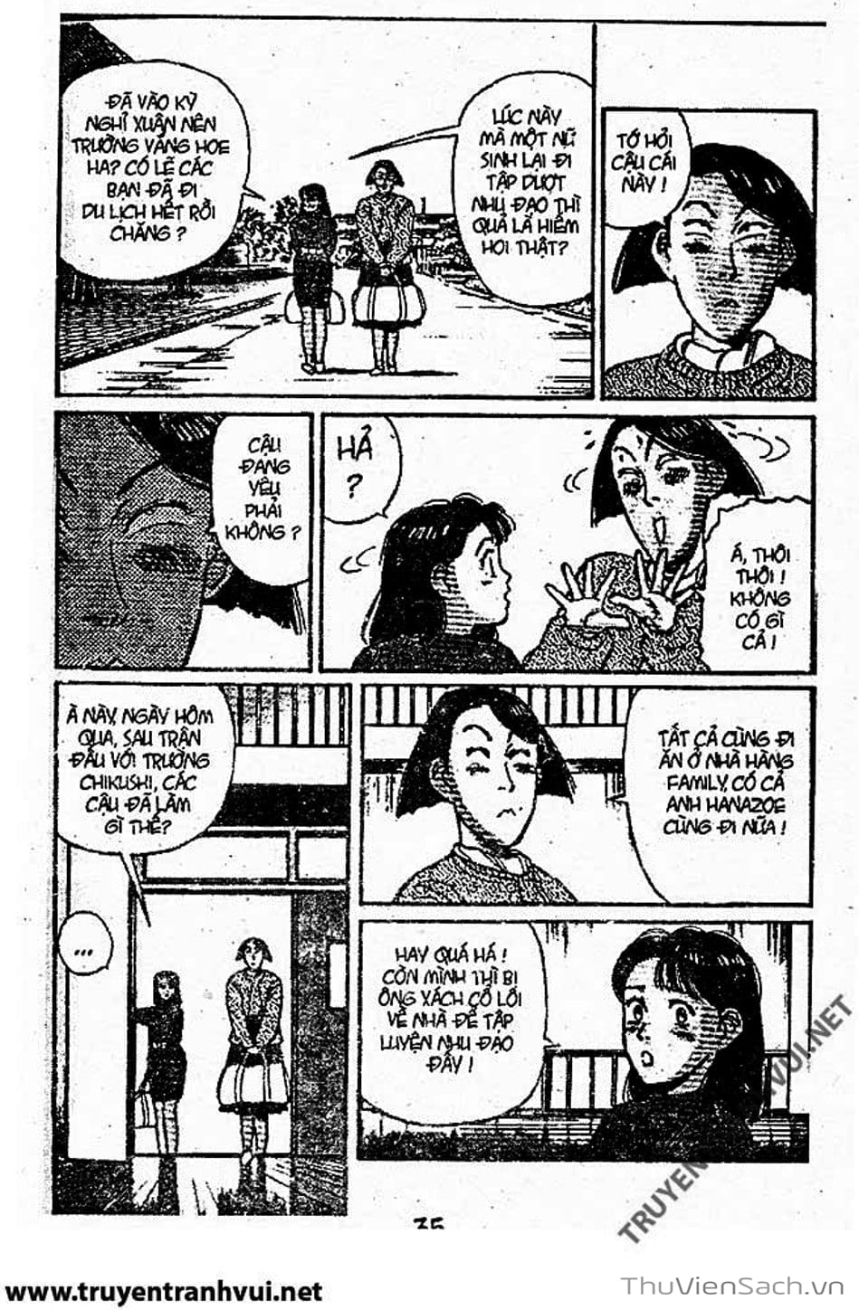 Truyện Tranh Tiểu Thư Nhu Đạo - Yawara! trang 6