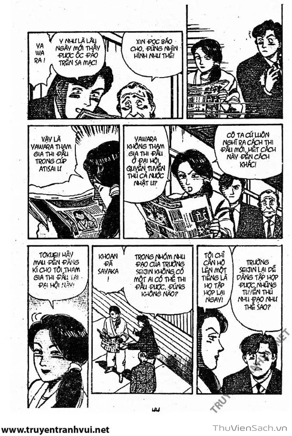 Truyện Tranh Tiểu Thư Nhu Đạo - Yawara! trang 6