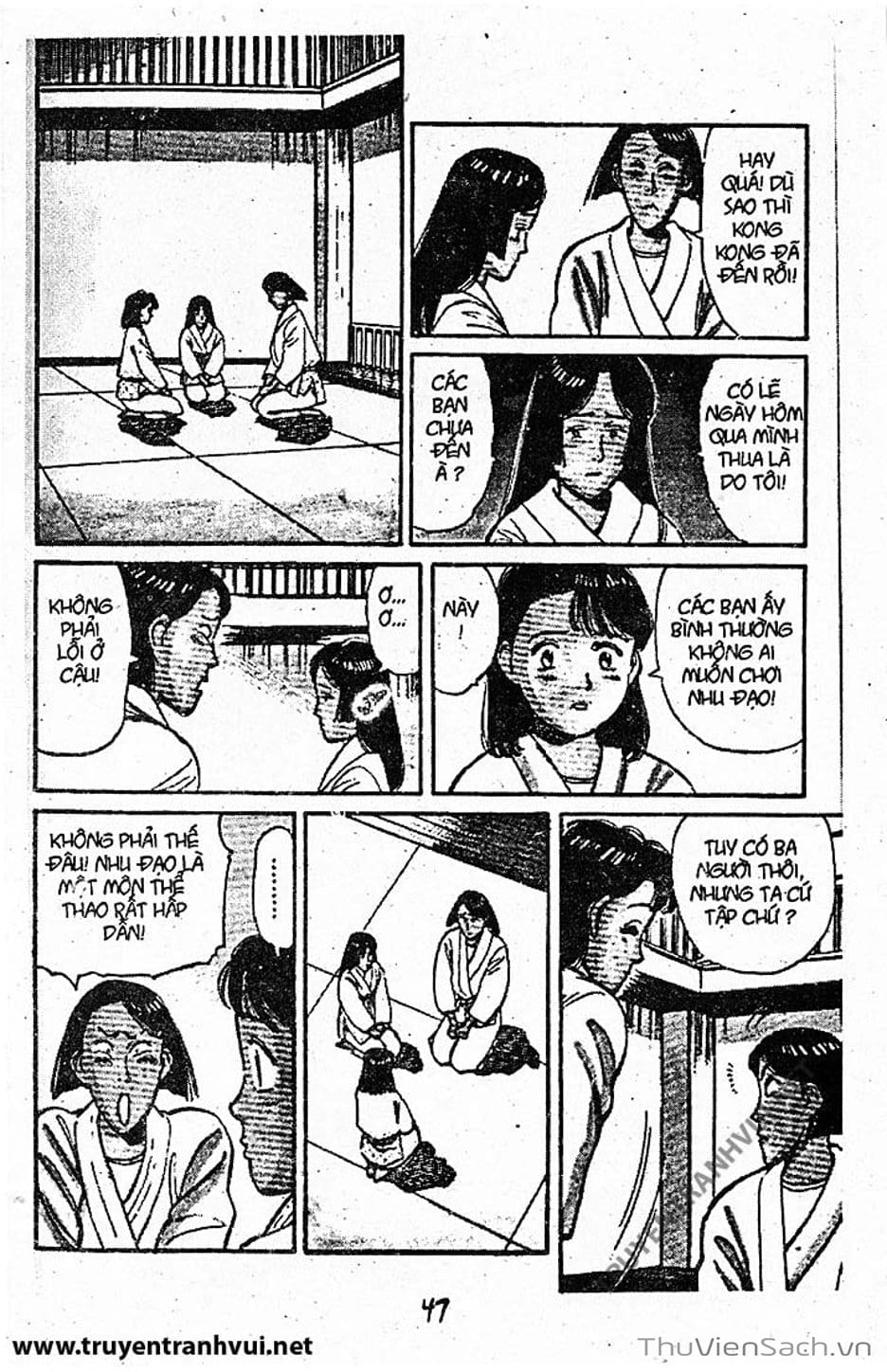 Truyện Tranh Tiểu Thư Nhu Đạo - Yawara! trang 6