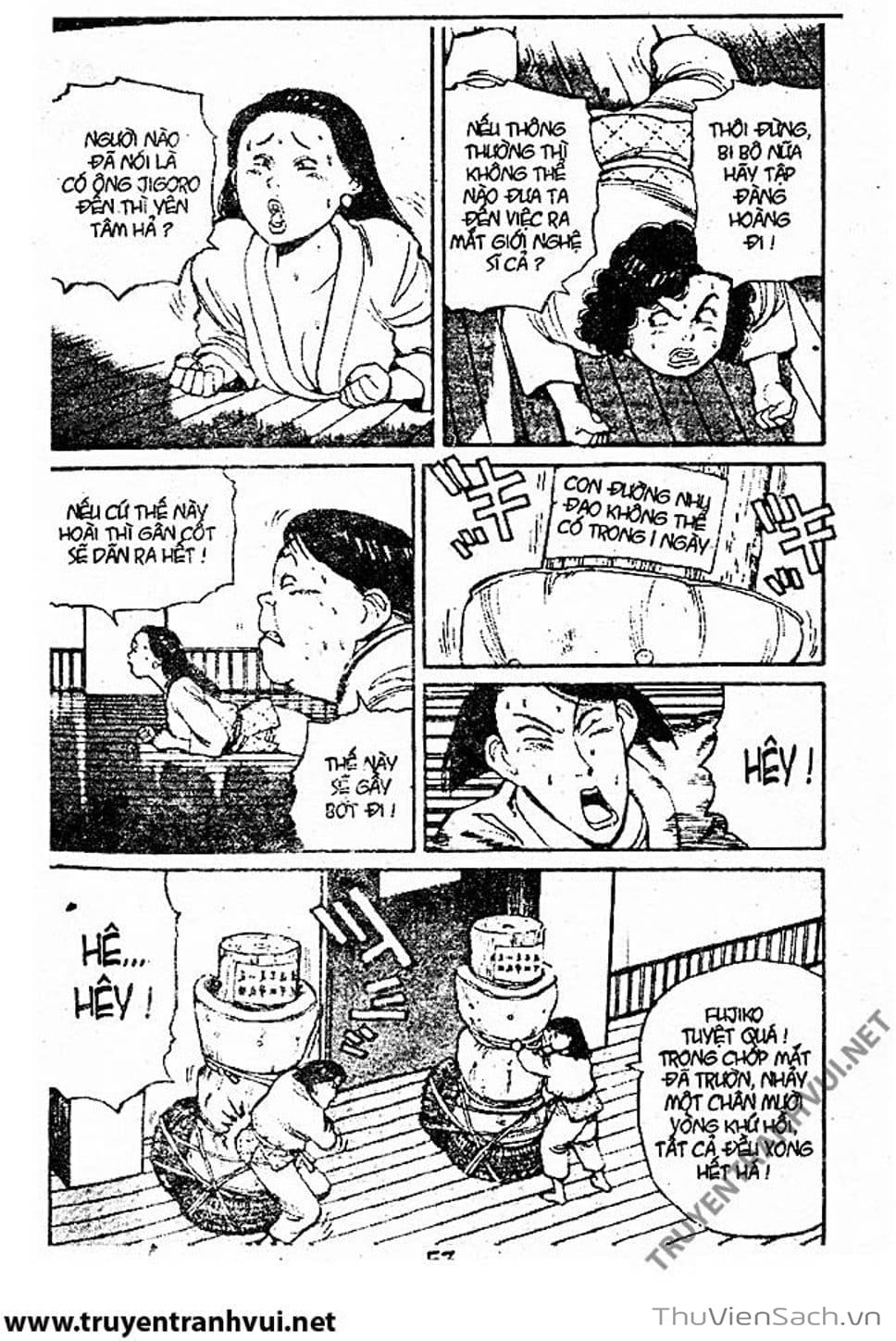 Truyện Tranh Tiểu Thư Nhu Đạo - Yawara! trang 6