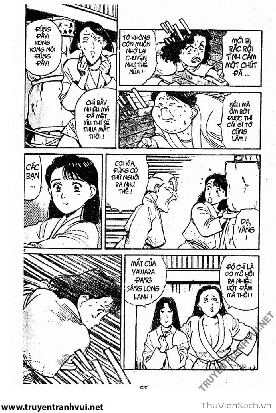 Truyện Tranh Tiểu Thư Nhu Đạo - Yawara! trang 6