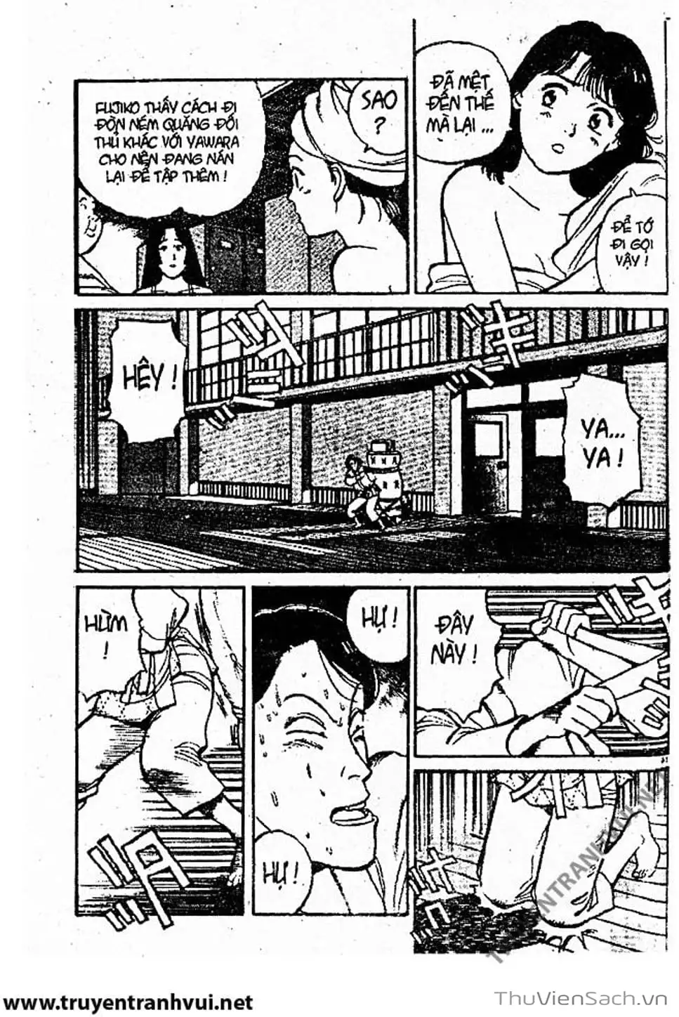 Truyện Tranh Tiểu Thư Nhu Đạo - Yawara! trang 6