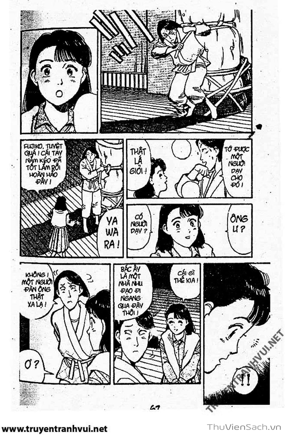 Truyện Tranh Tiểu Thư Nhu Đạo - Yawara! trang 6