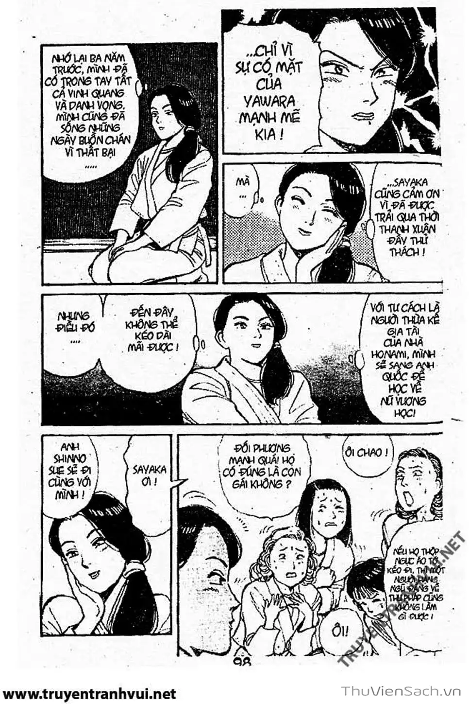 Truyện Tranh Tiểu Thư Nhu Đạo - Yawara! trang 6