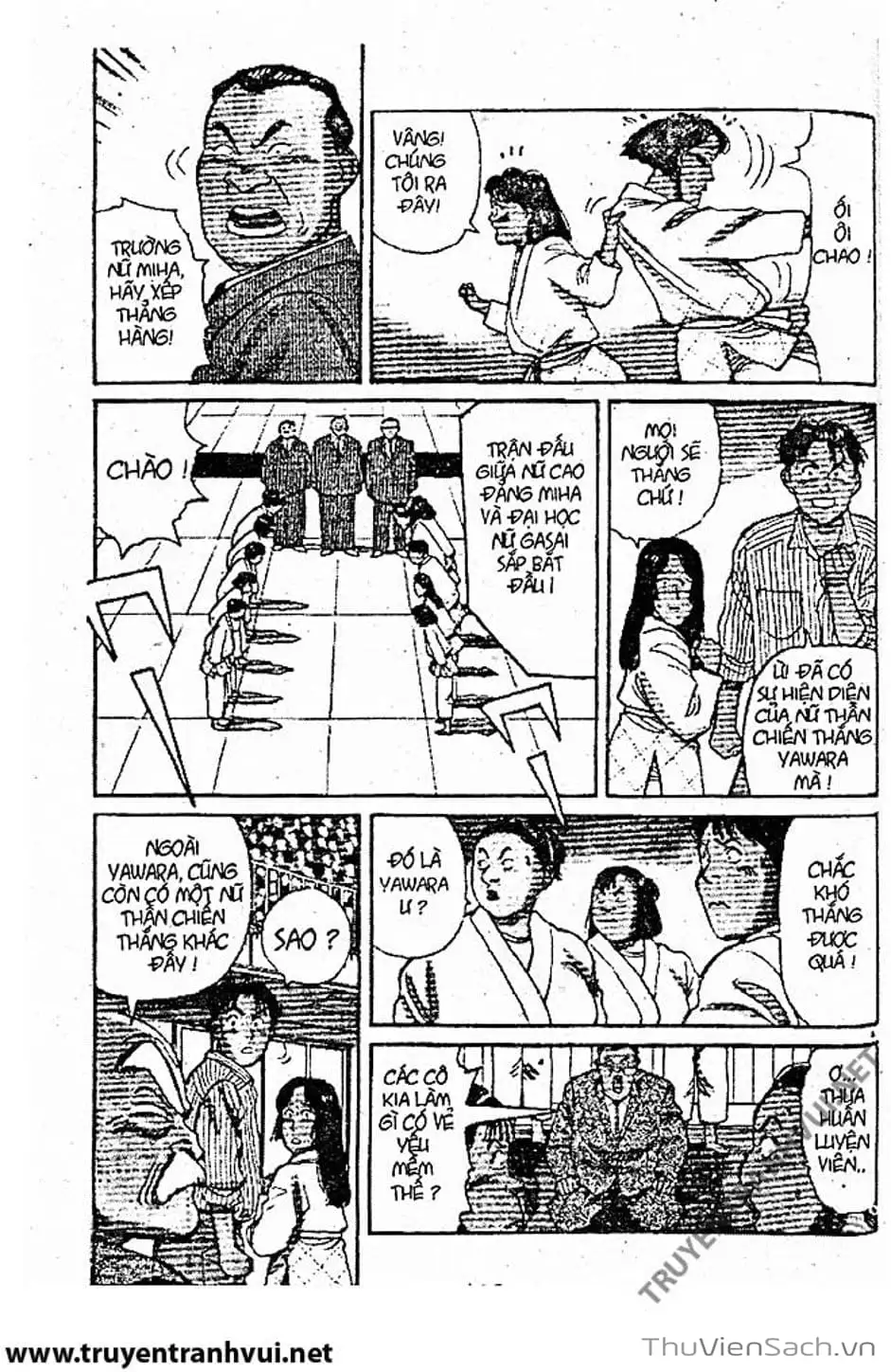Truyện Tranh Tiểu Thư Nhu Đạo - Yawara! trang 6