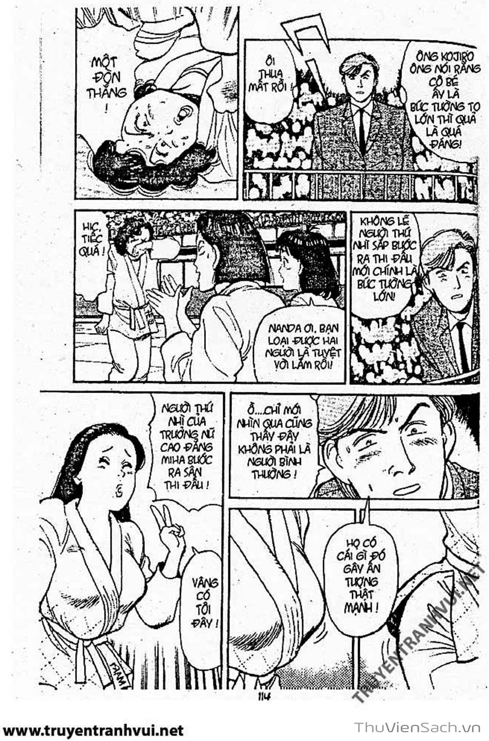 Truyện Tranh Tiểu Thư Nhu Đạo - Yawara! trang 6