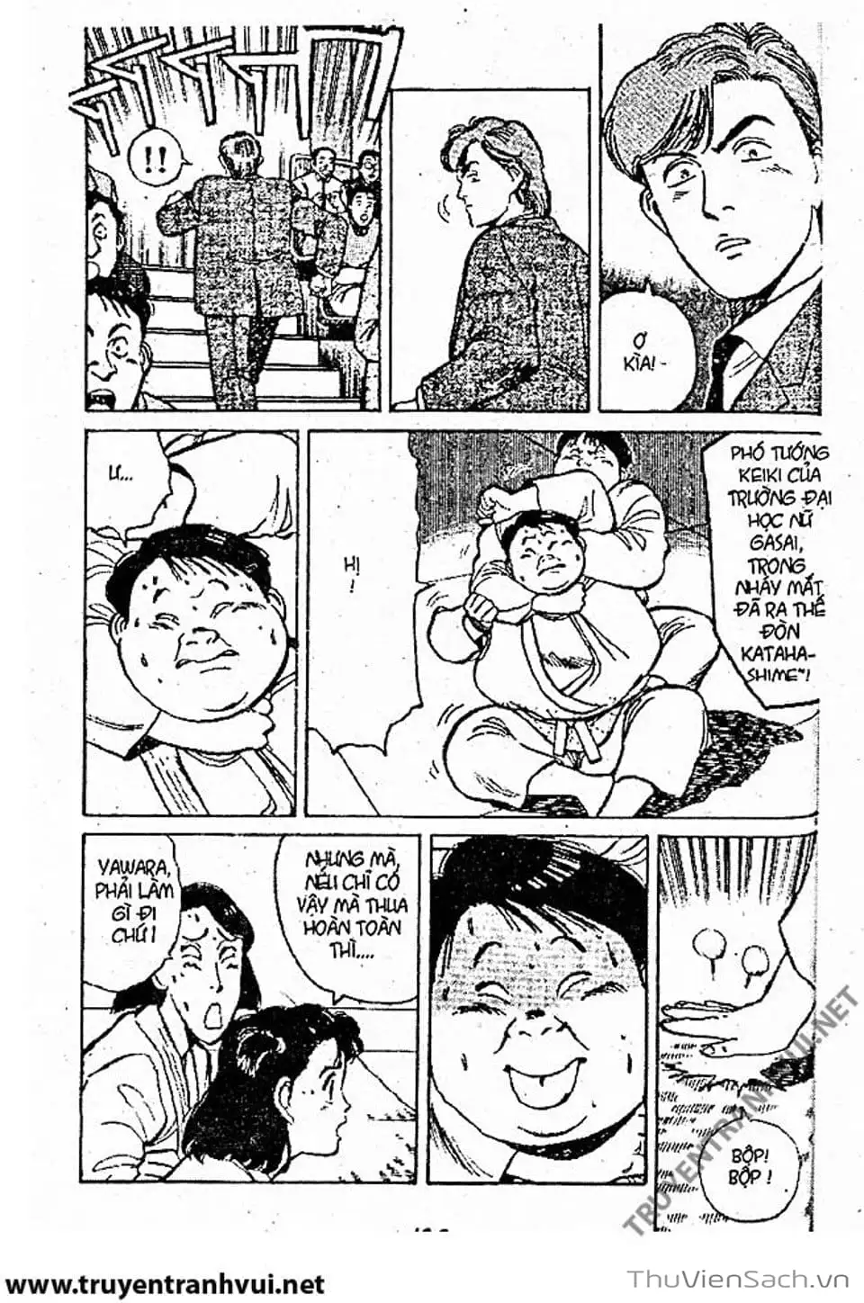 Truyện Tranh Tiểu Thư Nhu Đạo - Yawara! trang 6