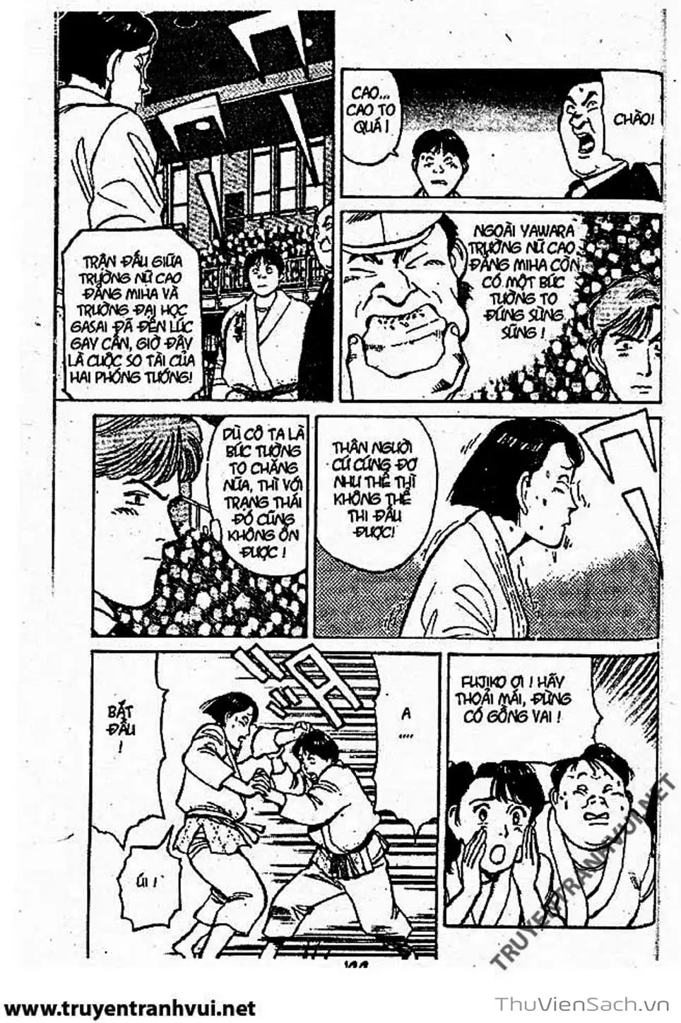 Truyện Tranh Tiểu Thư Nhu Đạo - Yawara! trang 6