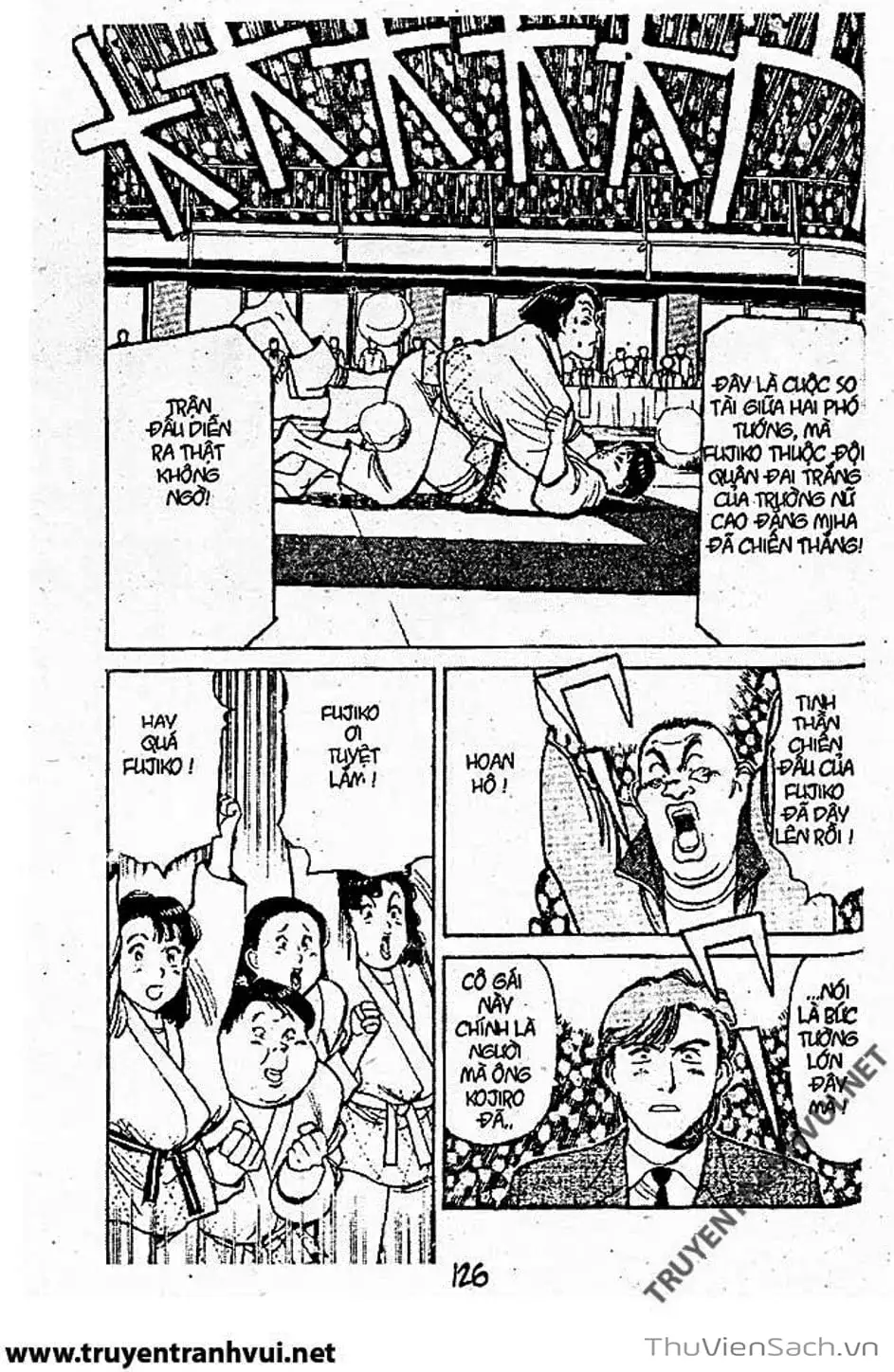 Truyện Tranh Tiểu Thư Nhu Đạo - Yawara! trang 6