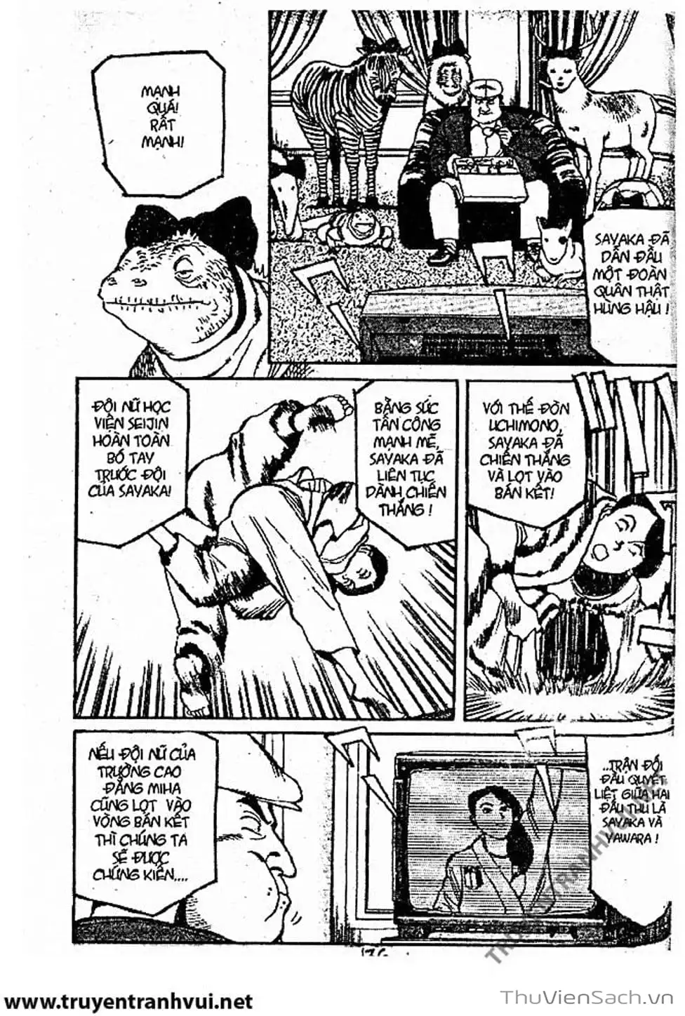 Truyện Tranh Tiểu Thư Nhu Đạo - Yawara! trang 6