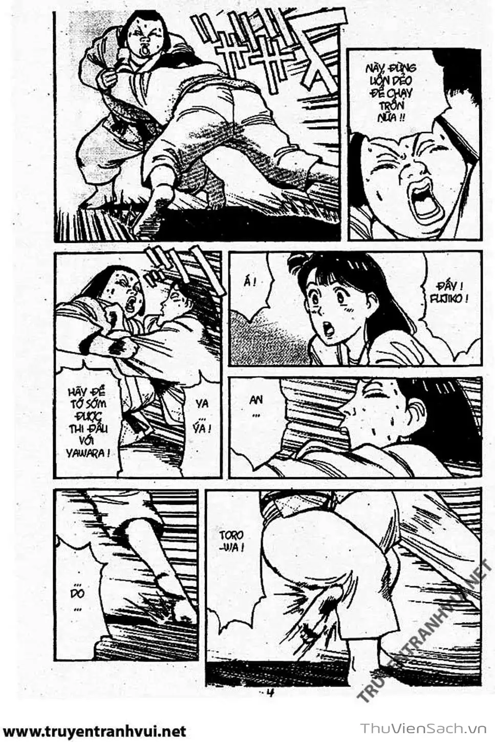 Truyện Tranh Tiểu Thư Nhu Đạo - Yawara! trang 6