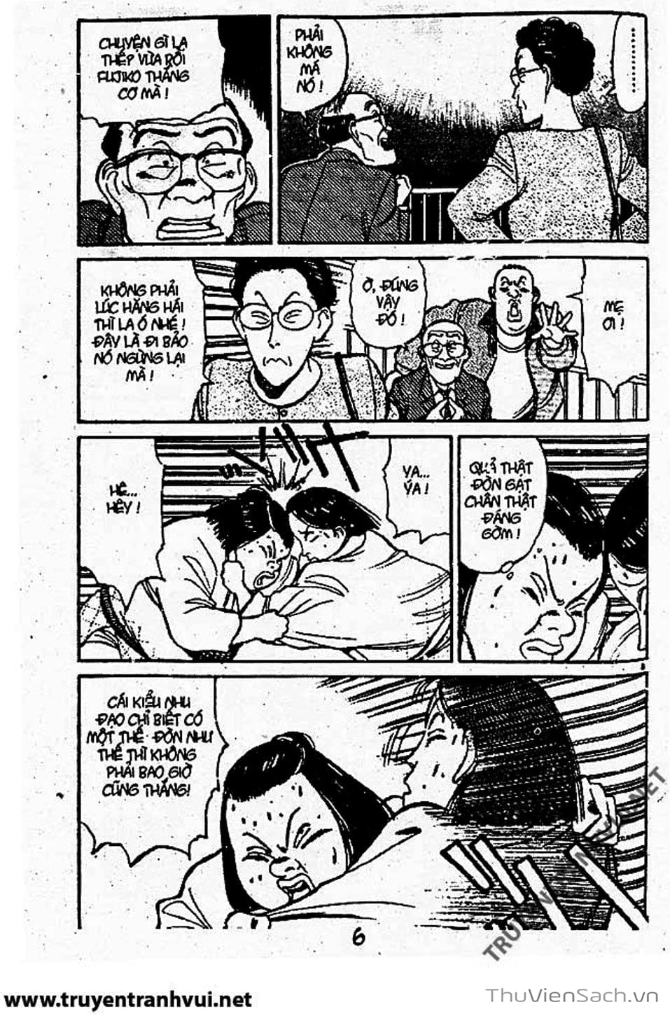 Truyện Tranh Tiểu Thư Nhu Đạo - Yawara! trang 6