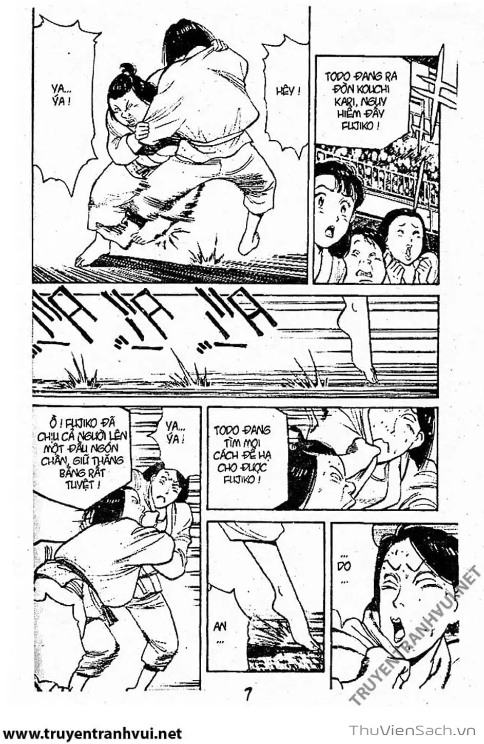 Truyện Tranh Tiểu Thư Nhu Đạo - Yawara! trang 6