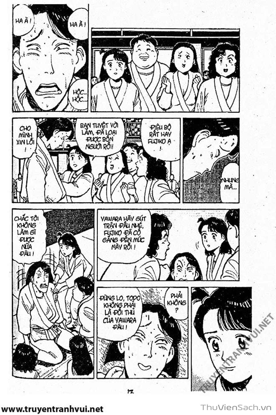 Truyện Tranh Tiểu Thư Nhu Đạo - Yawara! trang 6