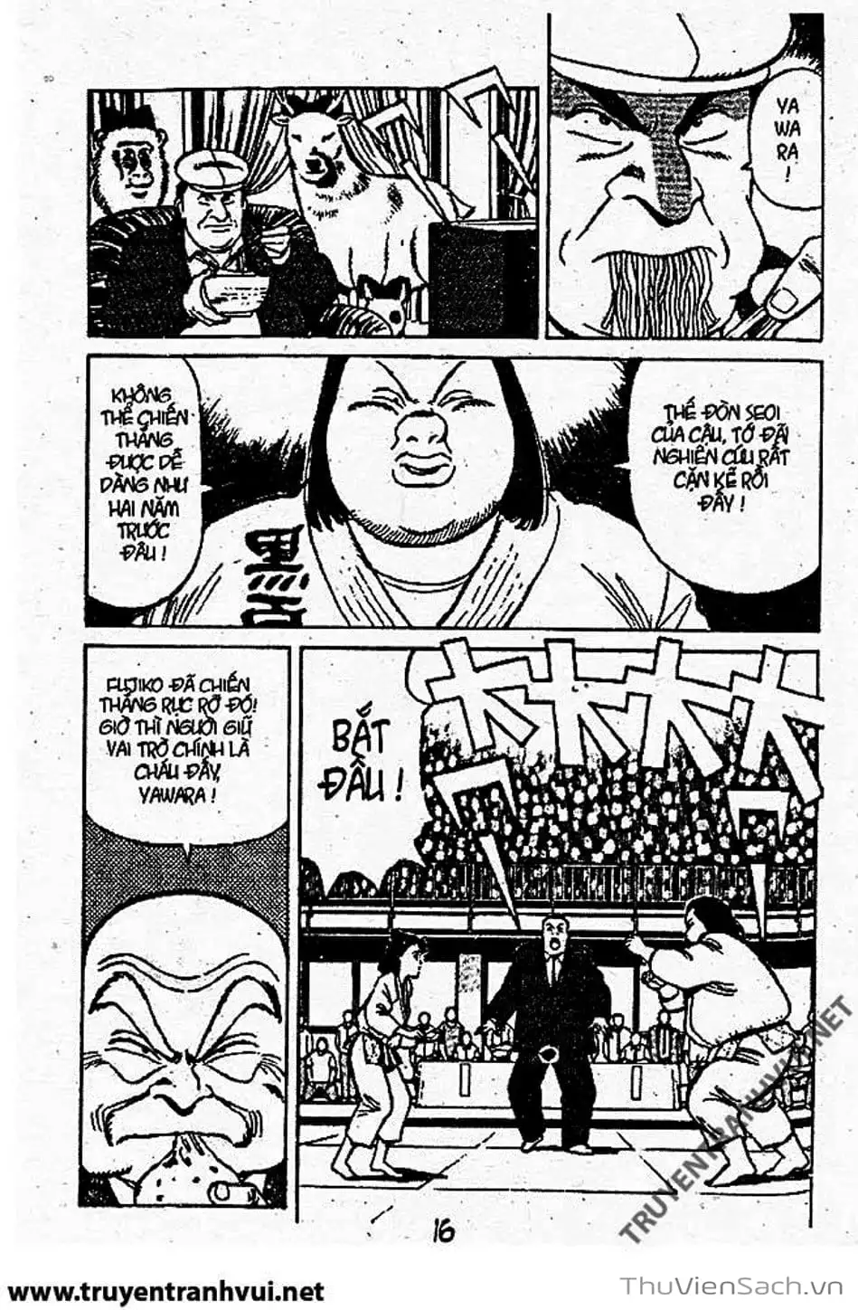 Truyện Tranh Tiểu Thư Nhu Đạo - Yawara! trang 6