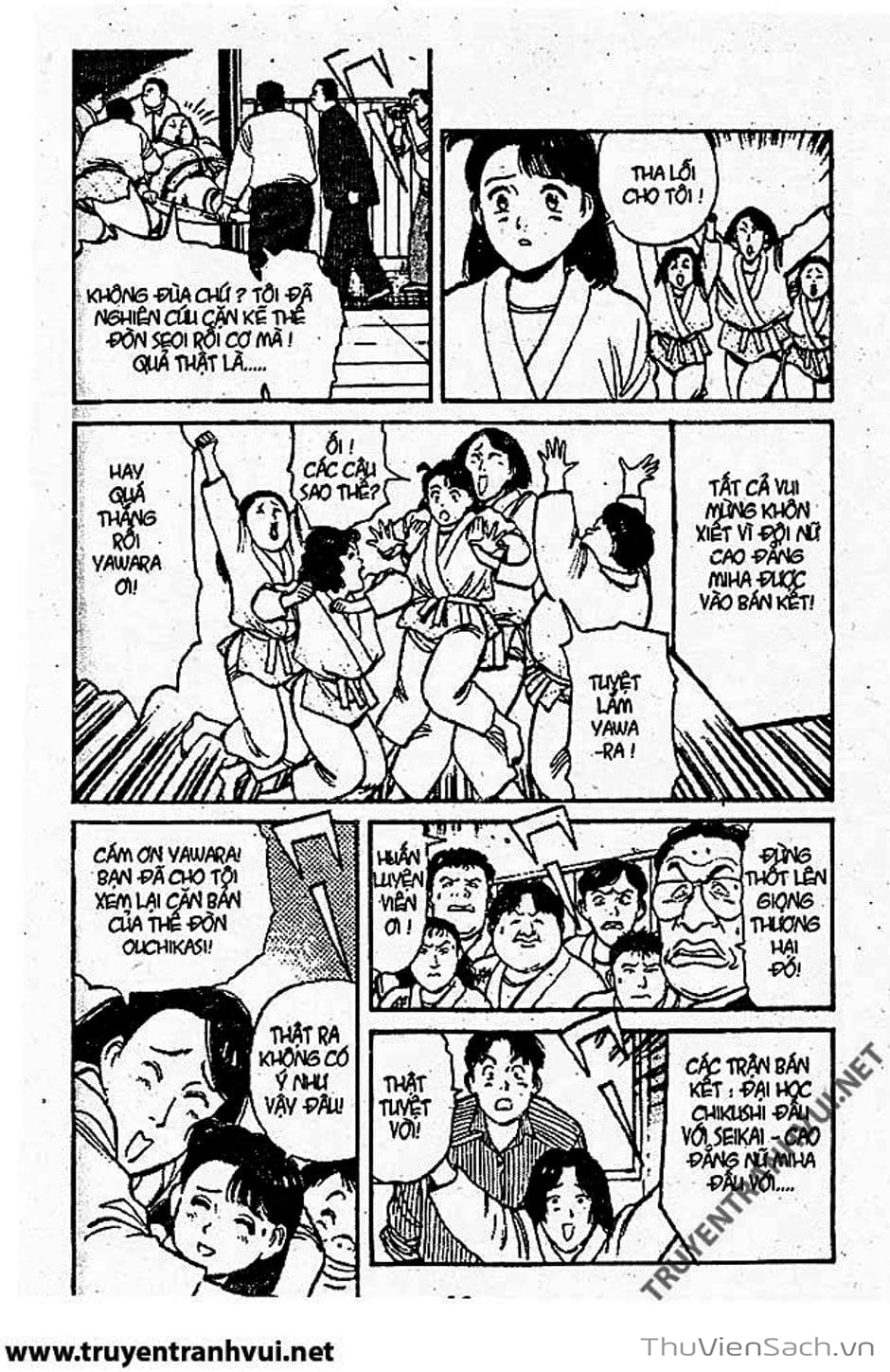Truyện Tranh Tiểu Thư Nhu Đạo - Yawara! trang 6