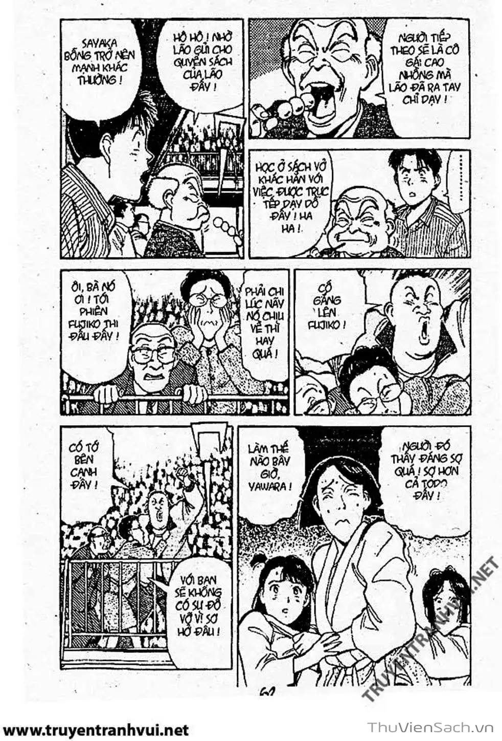 Truyện Tranh Tiểu Thư Nhu Đạo - Yawara! trang 6
