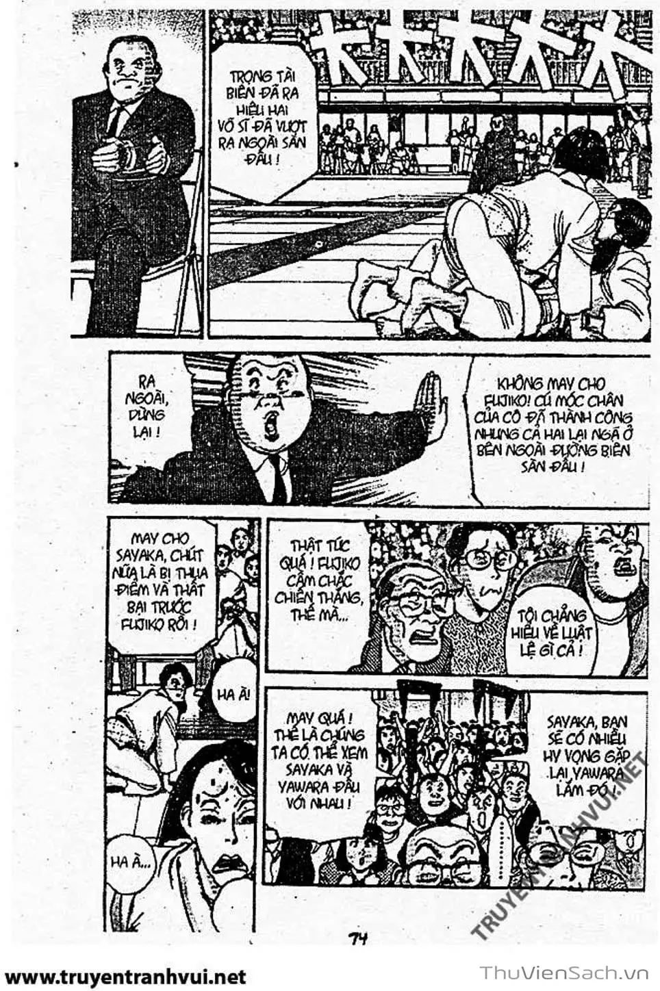 Truyện Tranh Tiểu Thư Nhu Đạo - Yawara! trang 6