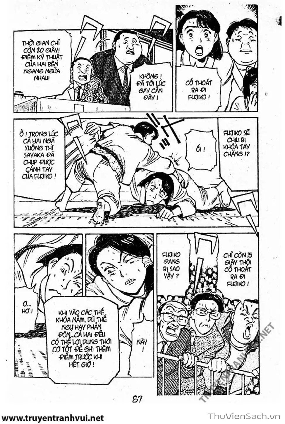 Truyện Tranh Tiểu Thư Nhu Đạo - Yawara! trang 6