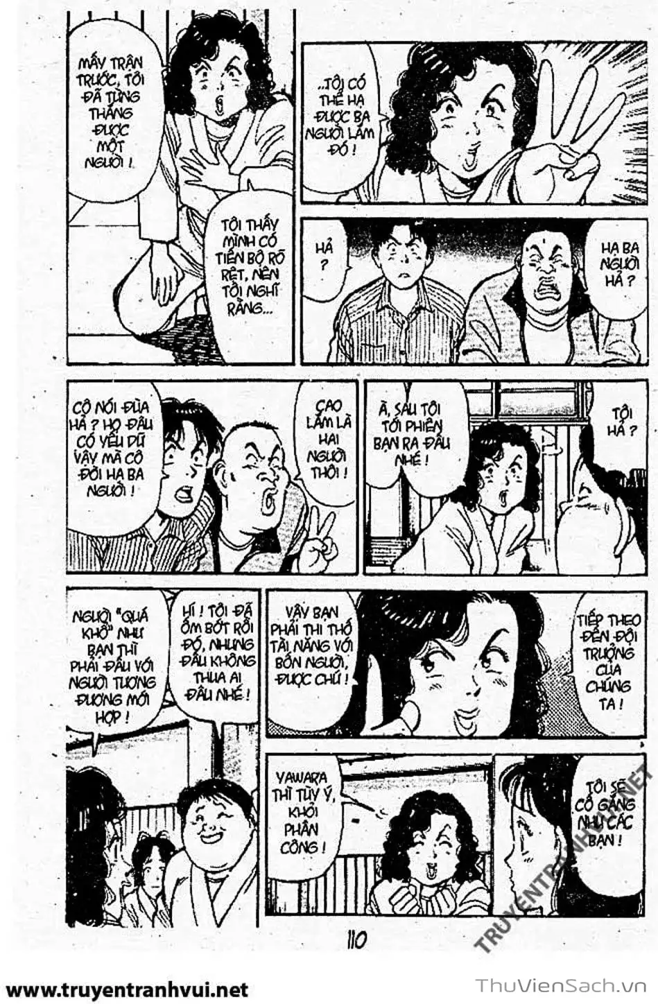 Truyện Tranh Tiểu Thư Nhu Đạo - Yawara! trang 6