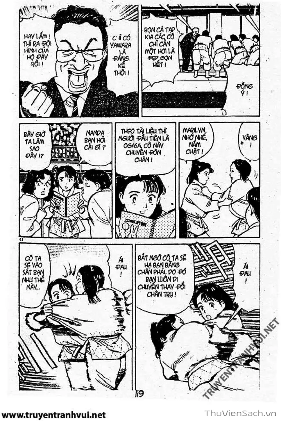 Truyện Tranh Tiểu Thư Nhu Đạo - Yawara! trang 6