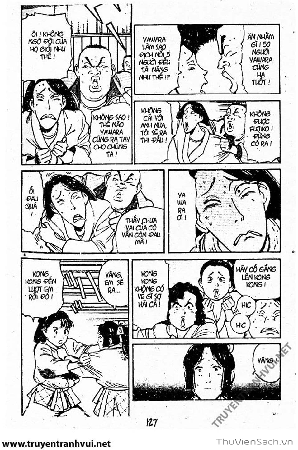 Truyện Tranh Tiểu Thư Nhu Đạo - Yawara! trang 6