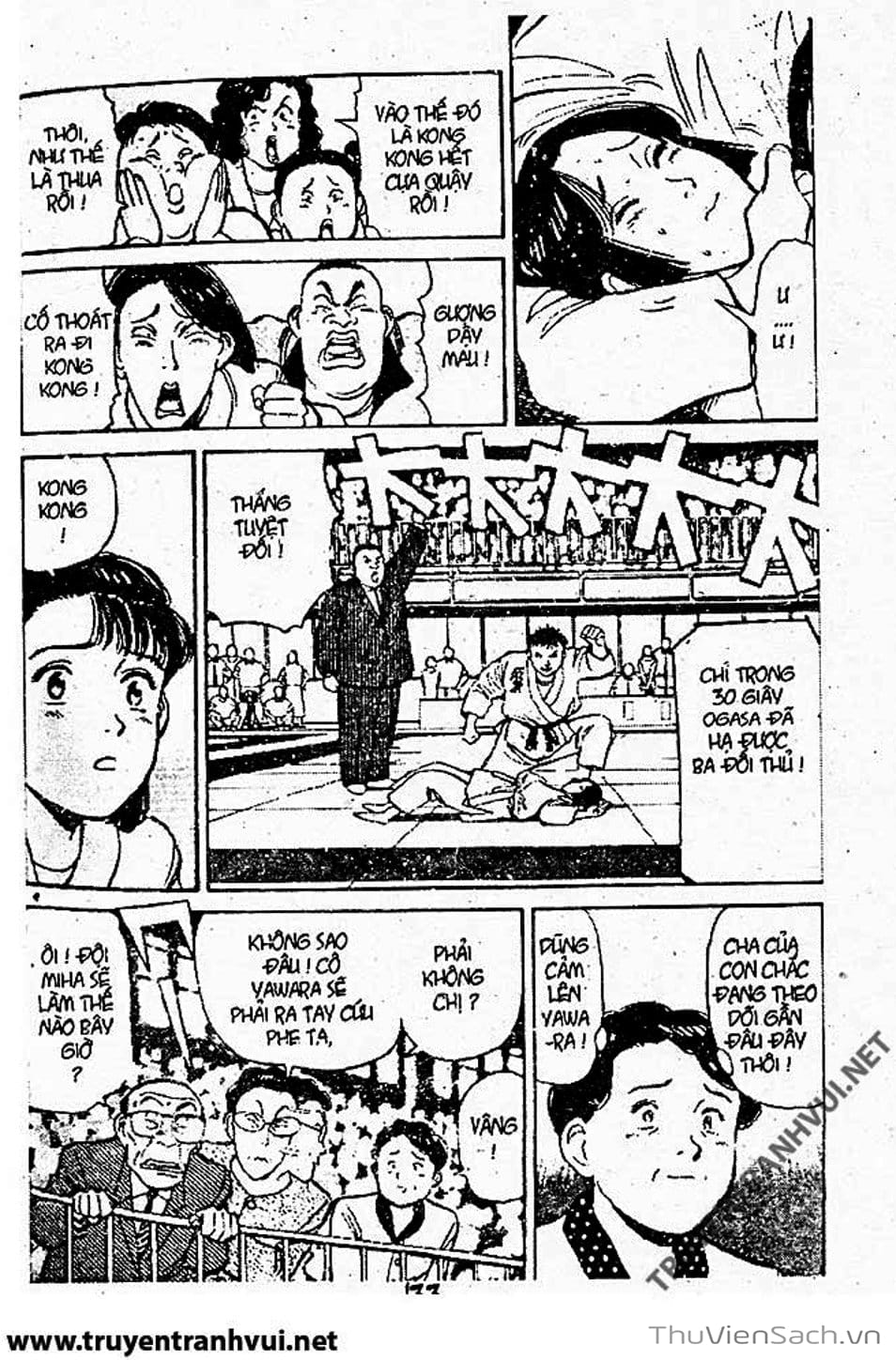 Truyện Tranh Tiểu Thư Nhu Đạo - Yawara! trang 6