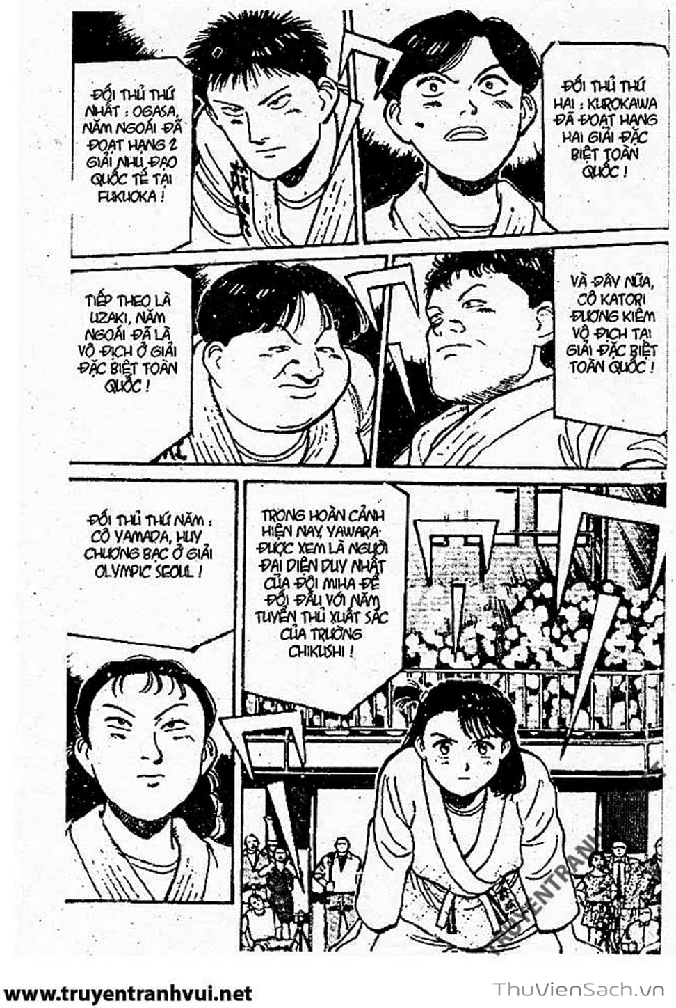 Truyện Tranh Tiểu Thư Nhu Đạo - Yawara! trang 6