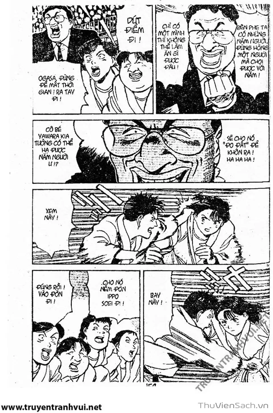 Truyện Tranh Tiểu Thư Nhu Đạo - Yawara! trang 6