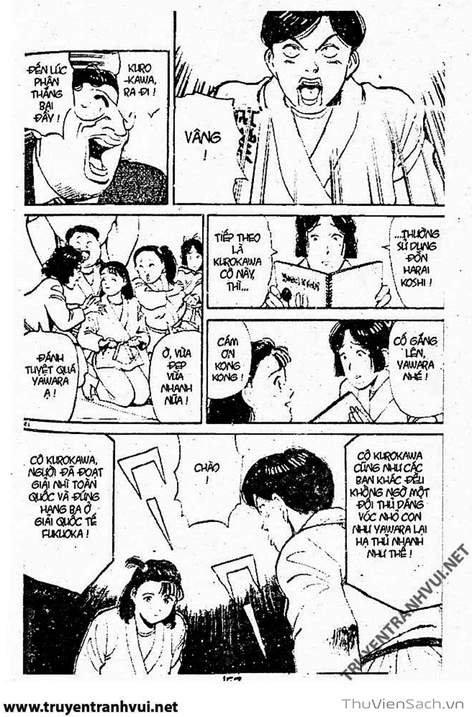 Truyện Tranh Tiểu Thư Nhu Đạo - Yawara! trang 6