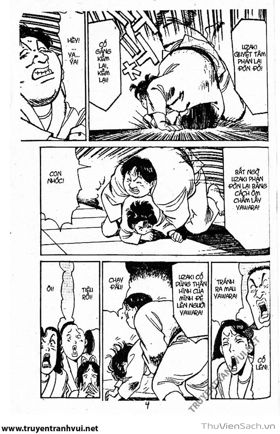 Truyện Tranh Tiểu Thư Nhu Đạo - Yawara! trang 6