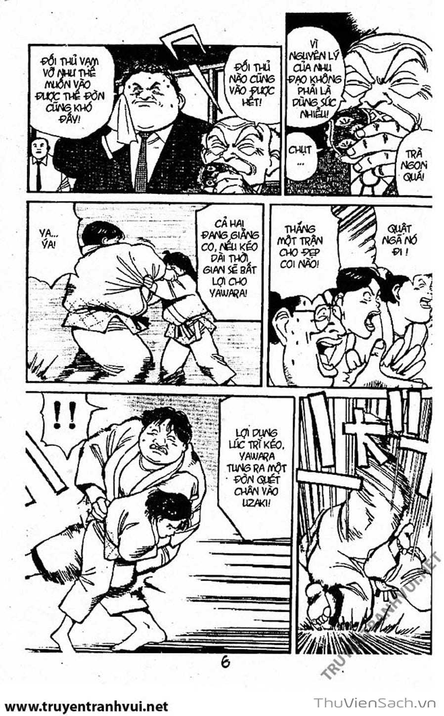 Truyện Tranh Tiểu Thư Nhu Đạo - Yawara! trang 6