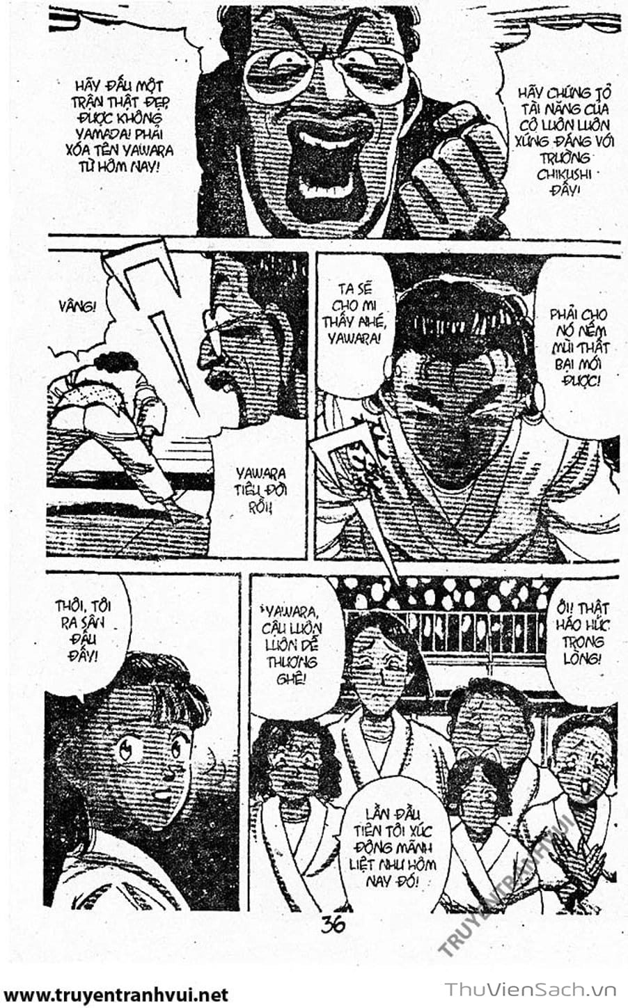 Truyện Tranh Tiểu Thư Nhu Đạo - Yawara! trang 6