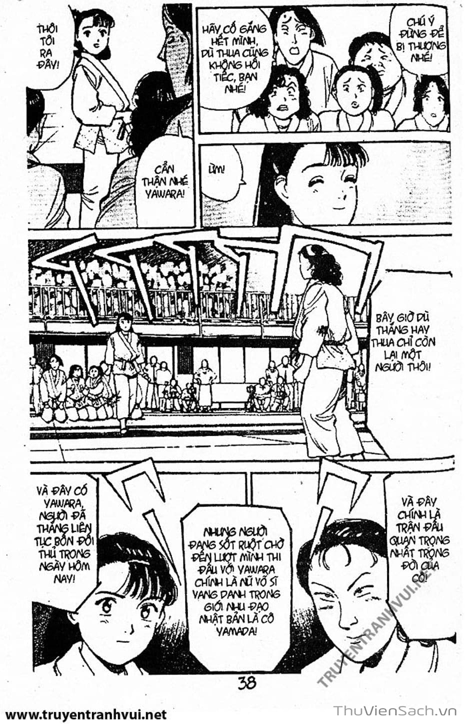 Truyện Tranh Tiểu Thư Nhu Đạo - Yawara! trang 6