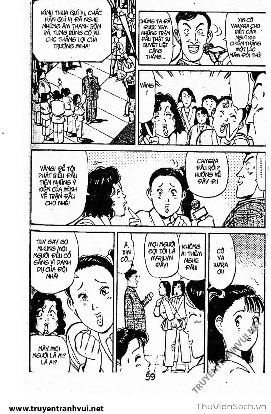 Truyện Tranh Tiểu Thư Nhu Đạo - Yawara! trang 6