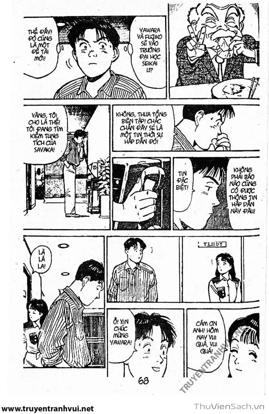 Truyện Tranh Tiểu Thư Nhu Đạo - Yawara! trang 6
