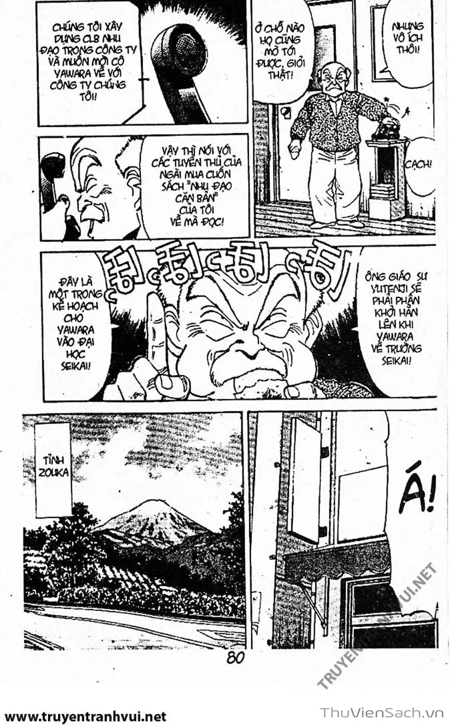 Truyện Tranh Tiểu Thư Nhu Đạo - Yawara! trang 6