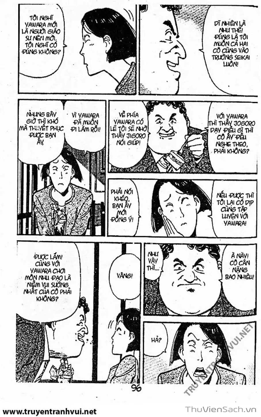 Truyện Tranh Tiểu Thư Nhu Đạo - Yawara! trang 6