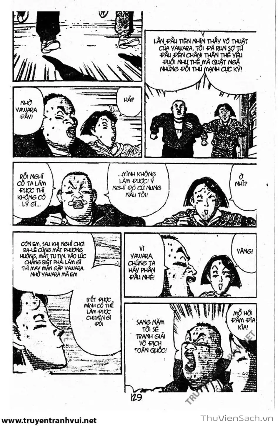 Truyện Tranh Tiểu Thư Nhu Đạo - Yawara! trang 6