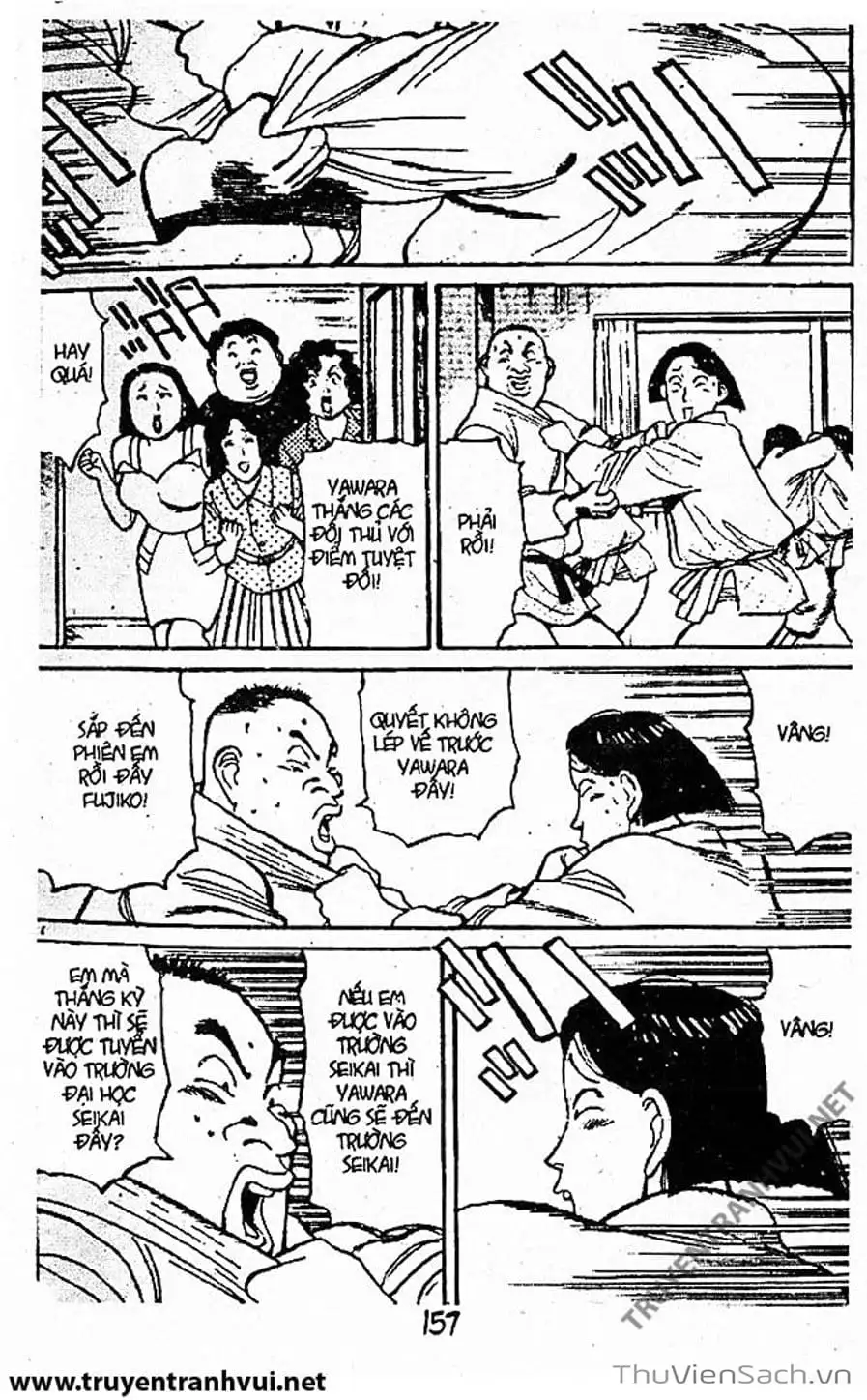 Truyện Tranh Tiểu Thư Nhu Đạo - Yawara! trang 6