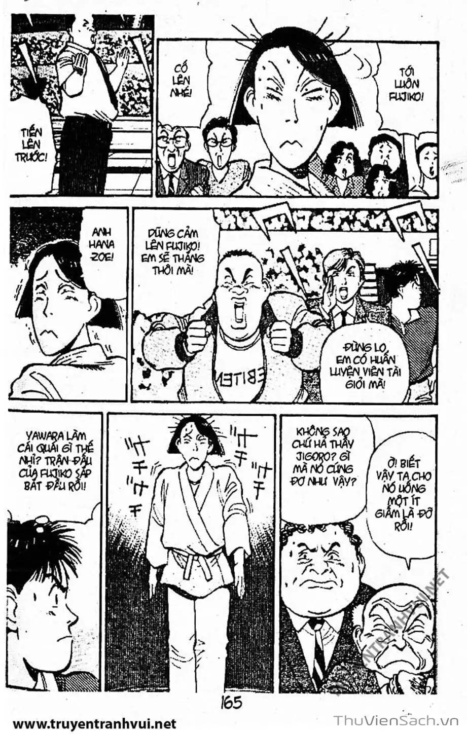 Truyện Tranh Tiểu Thư Nhu Đạo - Yawara! trang 6