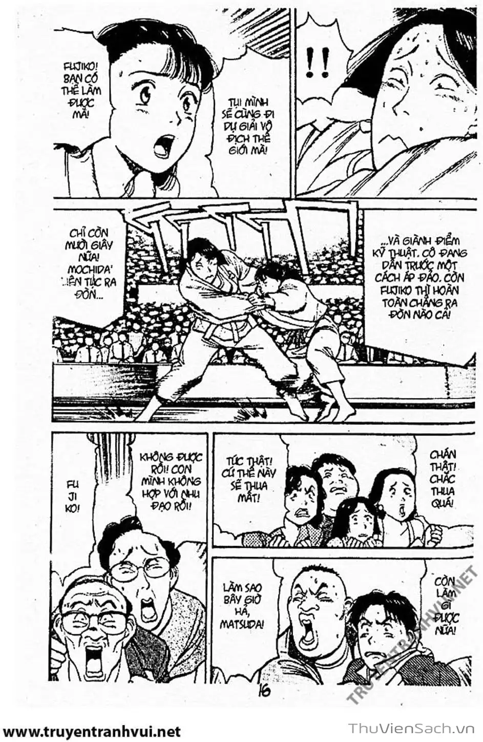 Truyện Tranh Tiểu Thư Nhu Đạo - Yawara! trang 6