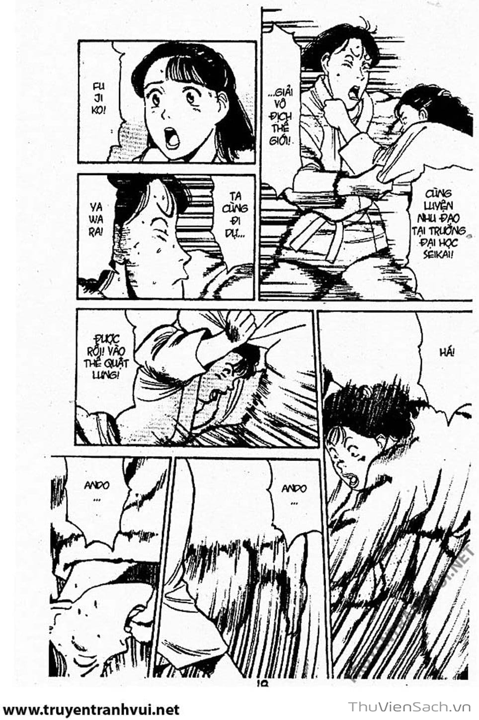 Truyện Tranh Tiểu Thư Nhu Đạo - Yawara! trang 6