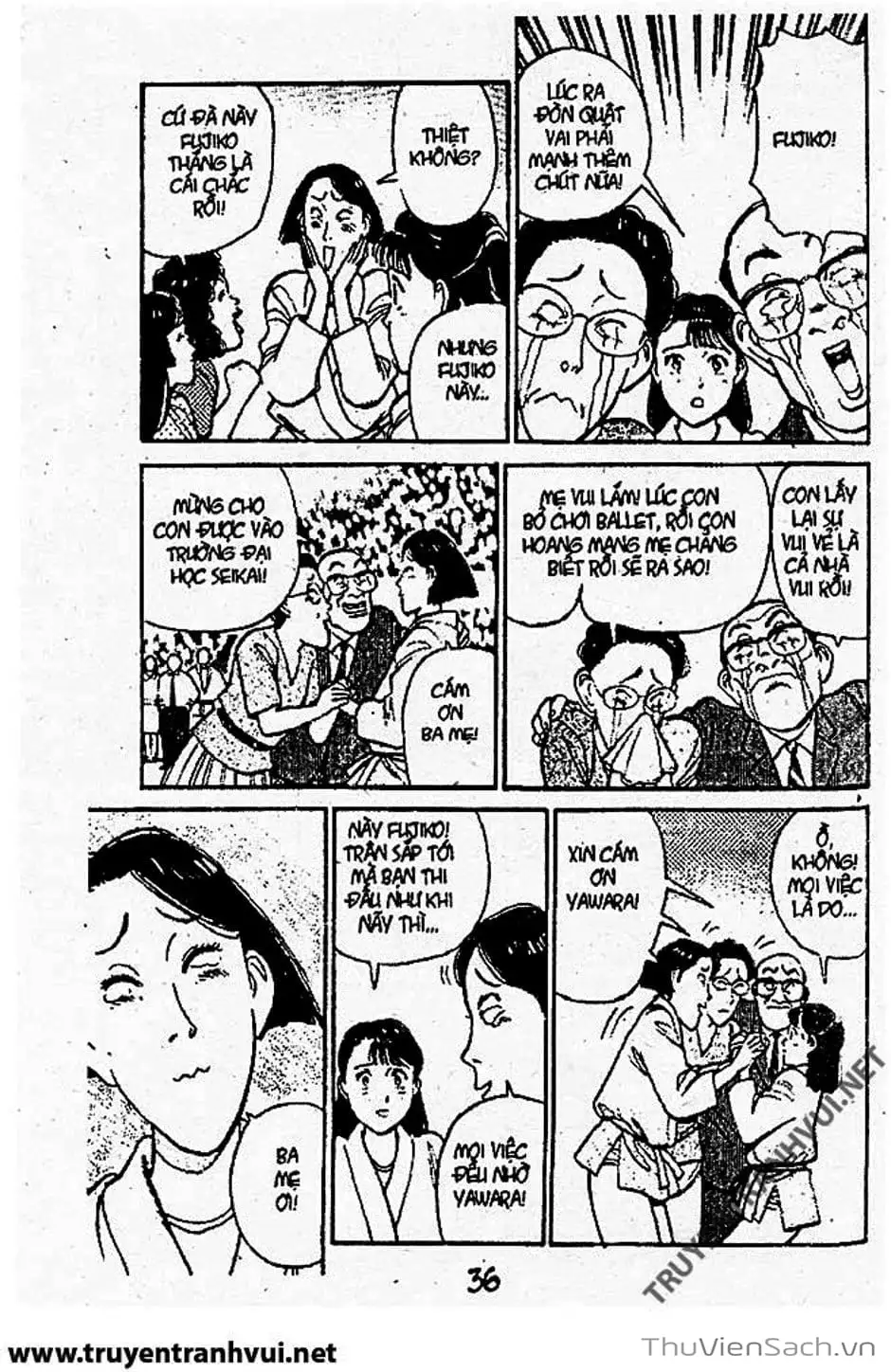 Truyện Tranh Tiểu Thư Nhu Đạo - Yawara! trang 6