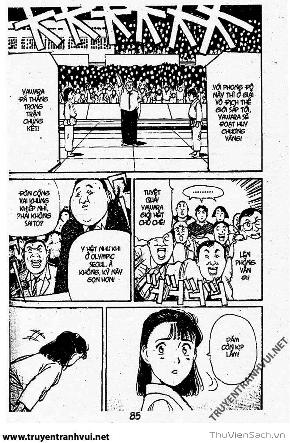 Truyện Tranh Tiểu Thư Nhu Đạo - Yawara! trang 6