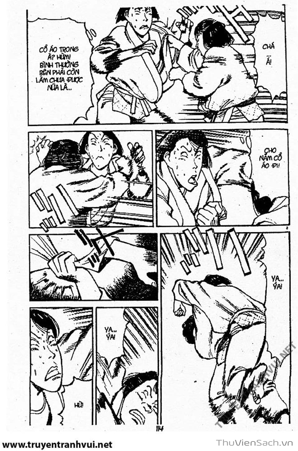 Truyện Tranh Tiểu Thư Nhu Đạo - Yawara! trang 6